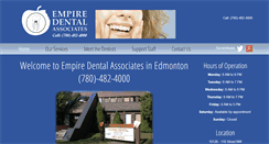 Desktop Screenshot of empiredentists.com